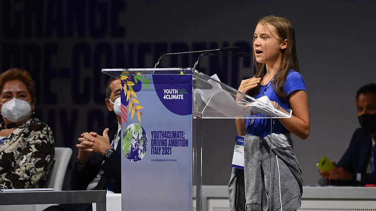 Greta Thunberg-AFP